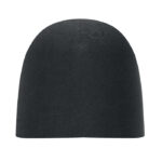 BLACK LIGHTY COTTON BEANIE