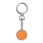 METAL TROLLEY EURO TOKEN KEYRING - Image 5