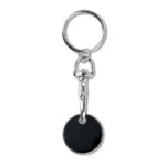 METAL TROLLEY EURO TOKEN KEYRING - Image 6