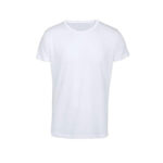 KURSLY WHITE SUBLIMATION T-SHIRT – ADULTS | 140G POLYESTER - Image 3