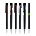 BRIGHT BALL PEN WITH METALLIC FINISH