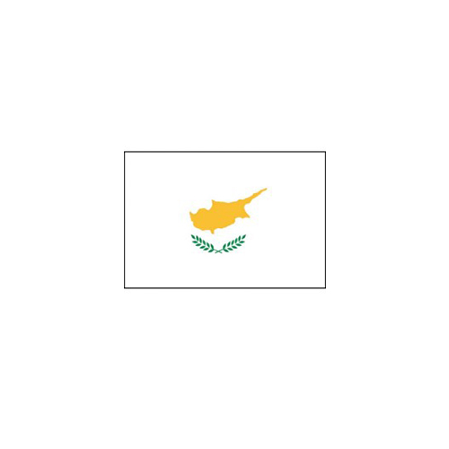 F110-0801_1.jpg CYPRUS LONG LIFE FLAG 150CMX100CM - Image 1