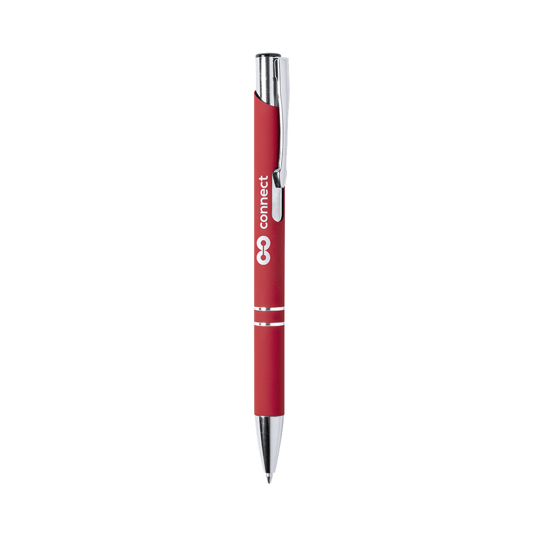 6366_1 METALLIC PEN ZROMEN WITH RUBBER MATT FINISH - Image 1