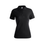 BLACK WOMEN POLO SHIRT BY KEYA - Image 2