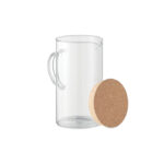 WATER TRANSPARENT BOTTLE 1L WITH HANDLE - Image 3