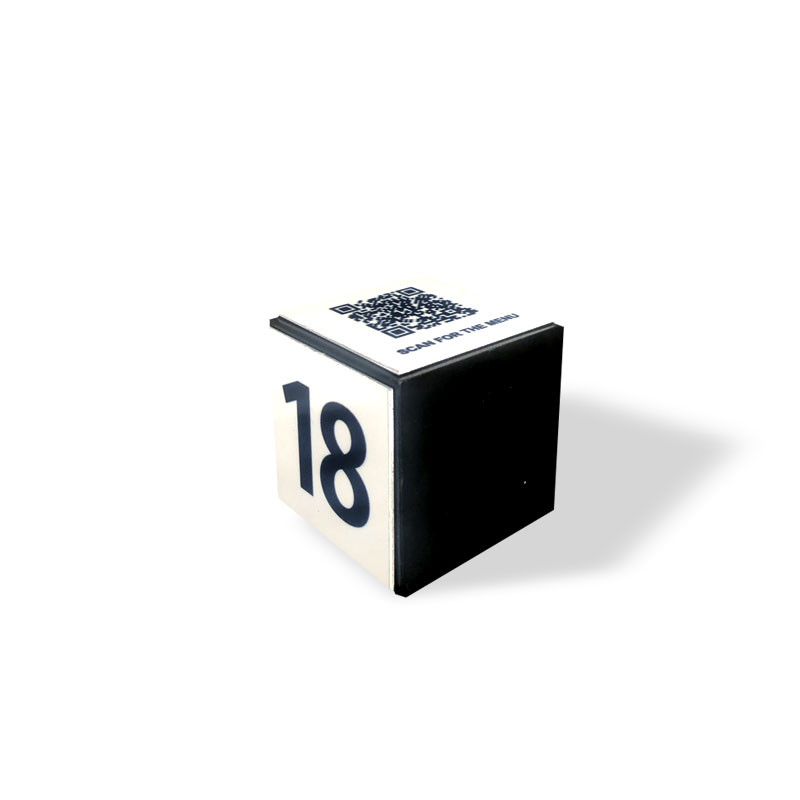 HT2316 WOODEN CUBE TABLE STAND 6*6*6cm - Image 1