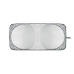 FOLDABLE CAR SUNSHADE IN A POUCH