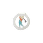 GOLF PLEXIGLASS MEDAL 7.5CM - Image 2