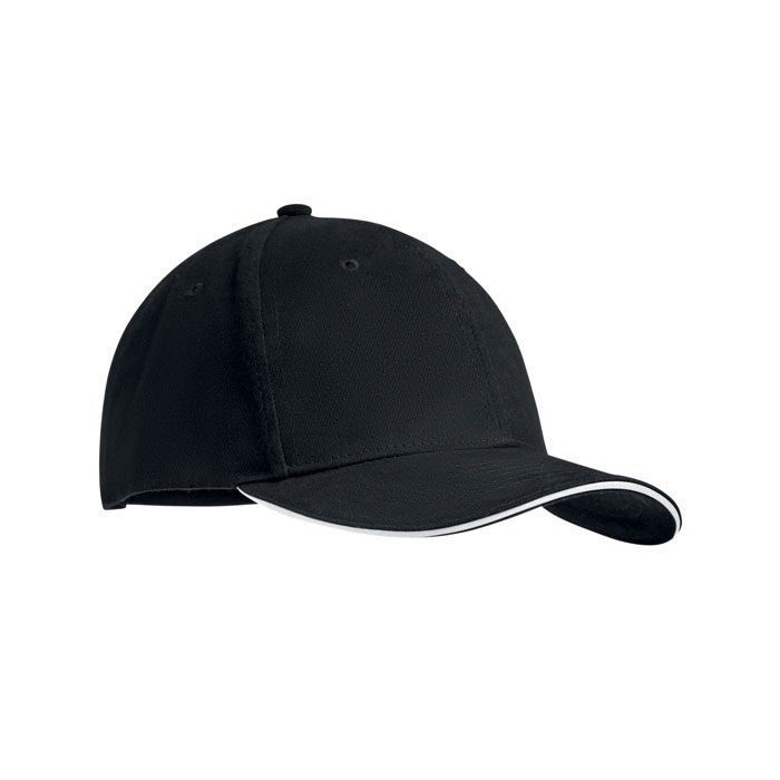 MO9644 BRUSHED HEAVY COTTON 6 PANEL CAP - Image 1