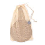 BEACH TENNIS SET IN MESH COTTON DRAWCORD - Image 3