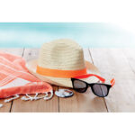 BOOGIE STRAW HAT WITH COLOURED BAND - Image 8