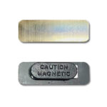 BUDGET GOLD NAME BADGE WITH MAGNET - Image 2