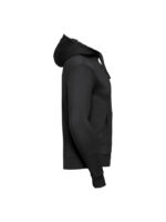 RUSSELL UNISEX AUTHENTIC HOODED SWEAT IN BLACK (PLUS SIZES) - Image 7