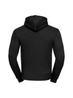 RUSSELL UNISEX AUTHENTIC HOODED SWEAT IN BLACK (PLUS SIZES) - Image 6