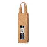 CORK WINE GIFT BAG WITH TRANSPARENT WINDOW - Image 12