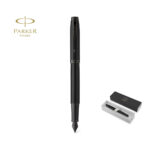 PARKER FOUNTAIN PEN ROLLER IM ACHROMATIC - Image 2