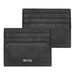 HUGO BOSS CARD HOLDER CLASSIC GRAINED BLACK