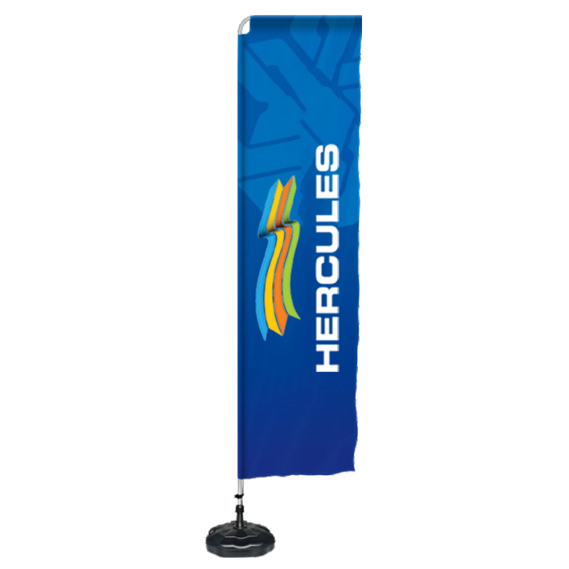 FLA906 CORNER POLE FEATHER FLAG 3.5M - Image 1