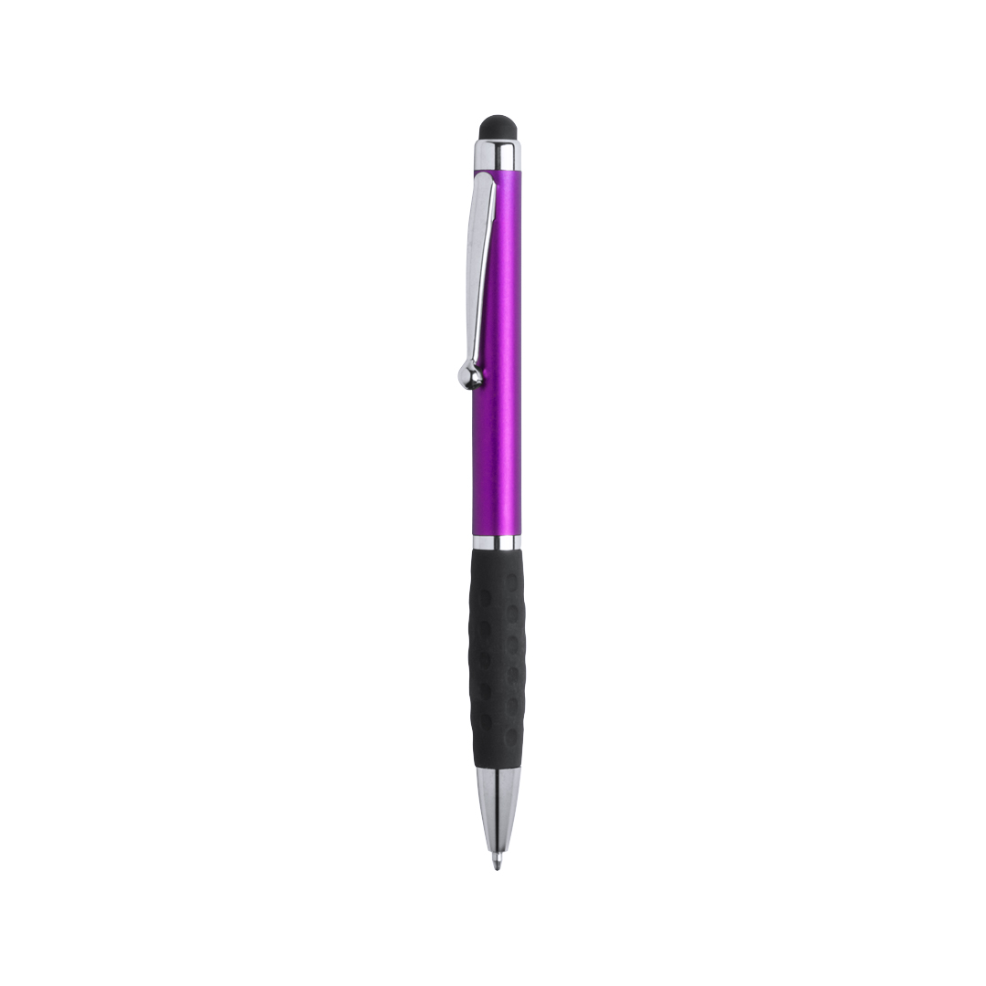 fuchsia STYLUS TOUCH TWIST BALL PEN - Image 1