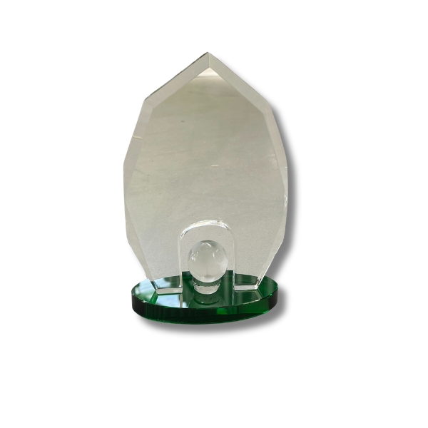 20-2332-1 CRYSTAL FOOTBALL AWARD - Image 1
