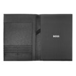 HUGO BOSS FOLDER A4 MONOGRAM BLACK - Image 2