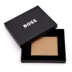 HUGO BOSS CARD HOLDER CLASSIC GRAINED CAMEL - Image 4