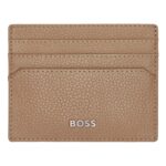 HUGO BOSS CARD HOLDER CLASSIC GRAINED CAMEL