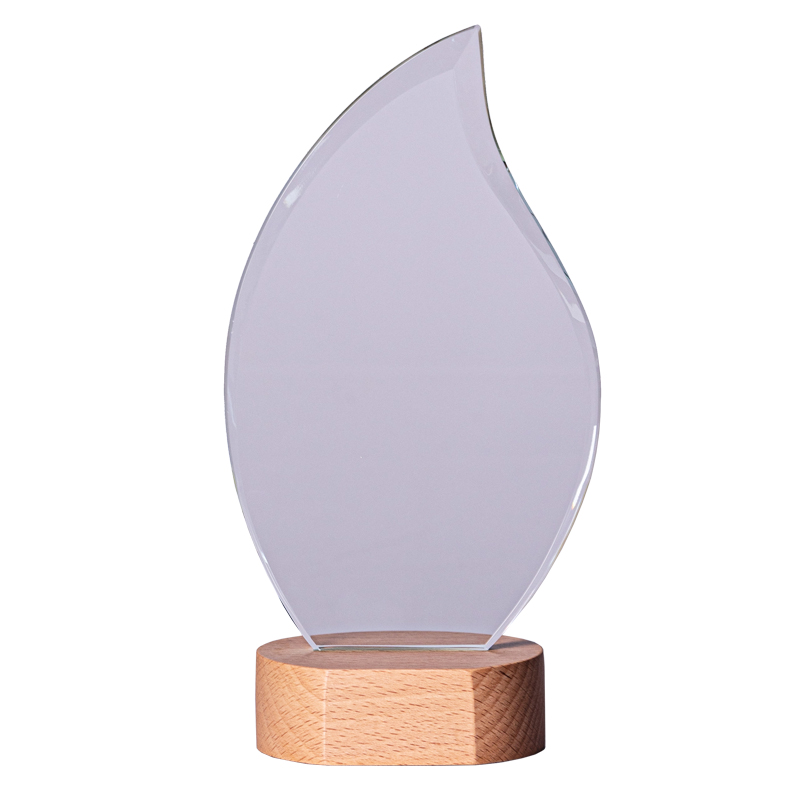 CS-222102D DELUXE CRYSTAL AWARD 22cm - Image 1