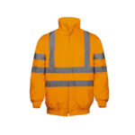 HYDROSAFE 2-IN-1 JACKET – HV VISIBILITY WITH REMOVABLE SLEEVES & REFLECTIVE TAPE - Image 2