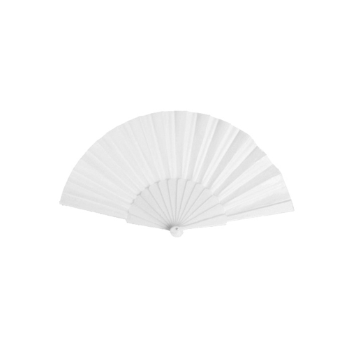 8096.01 HAND FAN TELA WHITE - Image 1