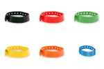 CUSTOM PVC ADJUSTABLE SAFETY BRACELET – BRIGHT COLORS - Image 9
