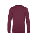 BURGUNDY SWEATSHIRT BY B&C - Image 2