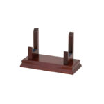 WOODEN TRAY STAND DISPLAY – 8X8X12CM ELEGANT SUPPORT FOR AWARD OR GIFT TRAYS - Image 2