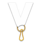 WHITE MEDAL NECK RIBBON 2.2CM WITH CLIP – AWARD LANYARD FOR MEDALS - Image 2