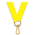 NECK YELLOW RIBBON 2.2CM - Image 2