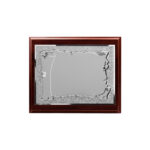 DELUXE WOODEN PLAQUE – CUSTOM AWARD OR RECOGNITION DISPLAY (25.5CM X 20.5CM) - Image 2