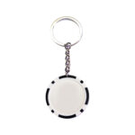 POKER CHIP DESIGN KEYCHAIN - Image 5