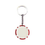 POKER CHIP DESIGN KEYCHAIN - Image 6