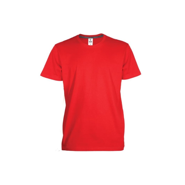 KYC155.RED RED COTTON T-SHIRT FOR KIDS - Image 1