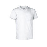 WHITE V T-SHIRT WITH POCKET - Image 2