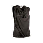 BLACK WOMEN'S  SLEEVELESS T-SHIRT - Image 2